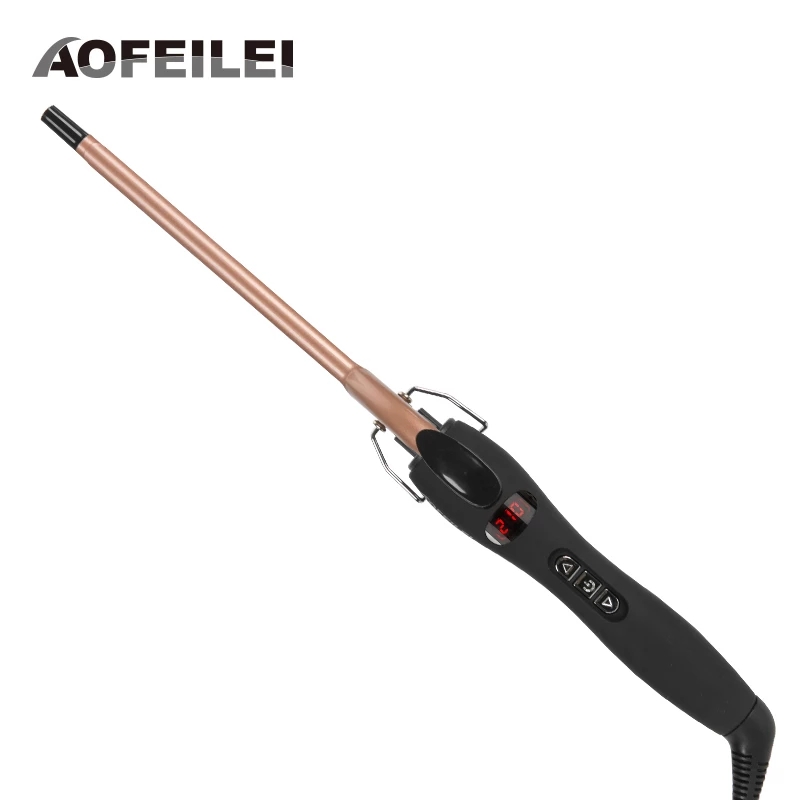 Best of Aofeilei Professional 9mm Curling Iron Hair Waver Pear Flower Cone Ceramic Curling Wand Roller Beauty Salon Hair Curlers Reviews & Tips