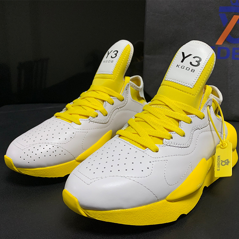 Y3 hot sale yellow sneakers