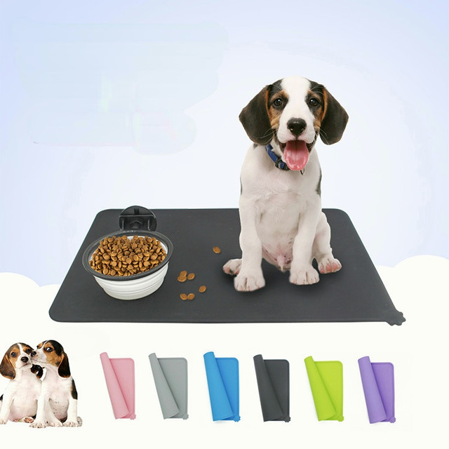 Diatom Mud Waterproof Pets Mat For Cats Dogs Food Pad Pets Bowl Drinking Mat  Pet Dogs Kittens Outdoor Home Feeding Placemat - AliExpress