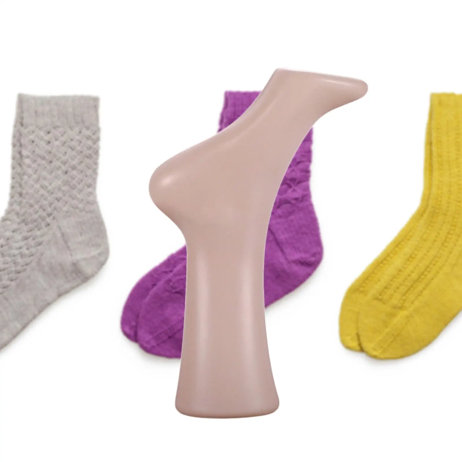 Female Mannequin Modeling Foot Rack Prop Women Foot Sock Display for Home DIY Supplies Shop Retail Slippers Sneakers Jewelry