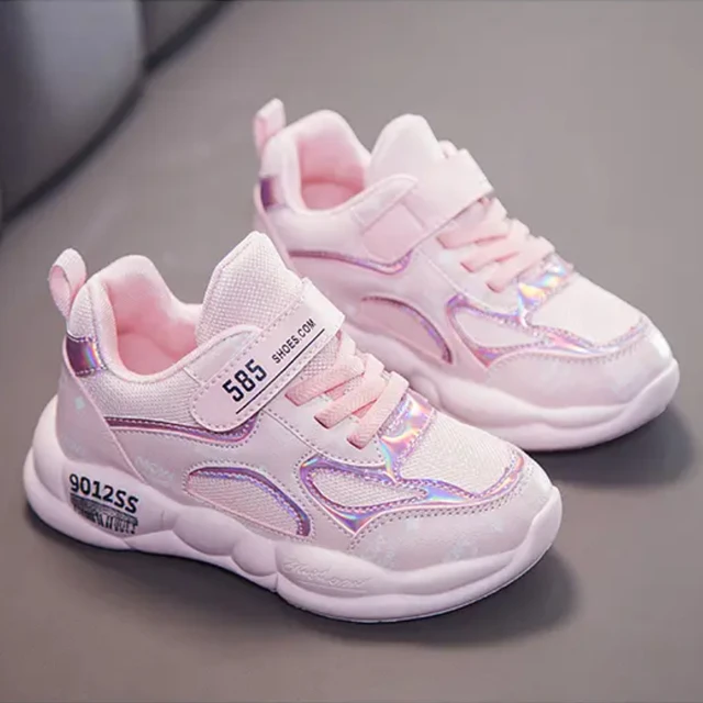Kids Heart Casual Sneakers Baby Girls Pink Shoes Children Slip On Chunky Sneakers  Boys Brand Sport Sneakers Trainers For Autumn - AliExpress