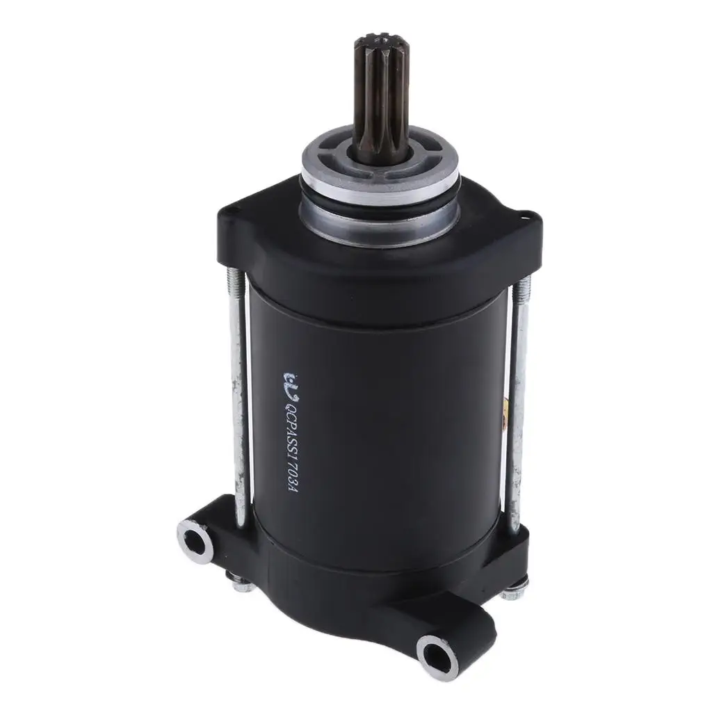 1 Piece Starter Motor Electric Starter Total Length: 162mm / 6.38in