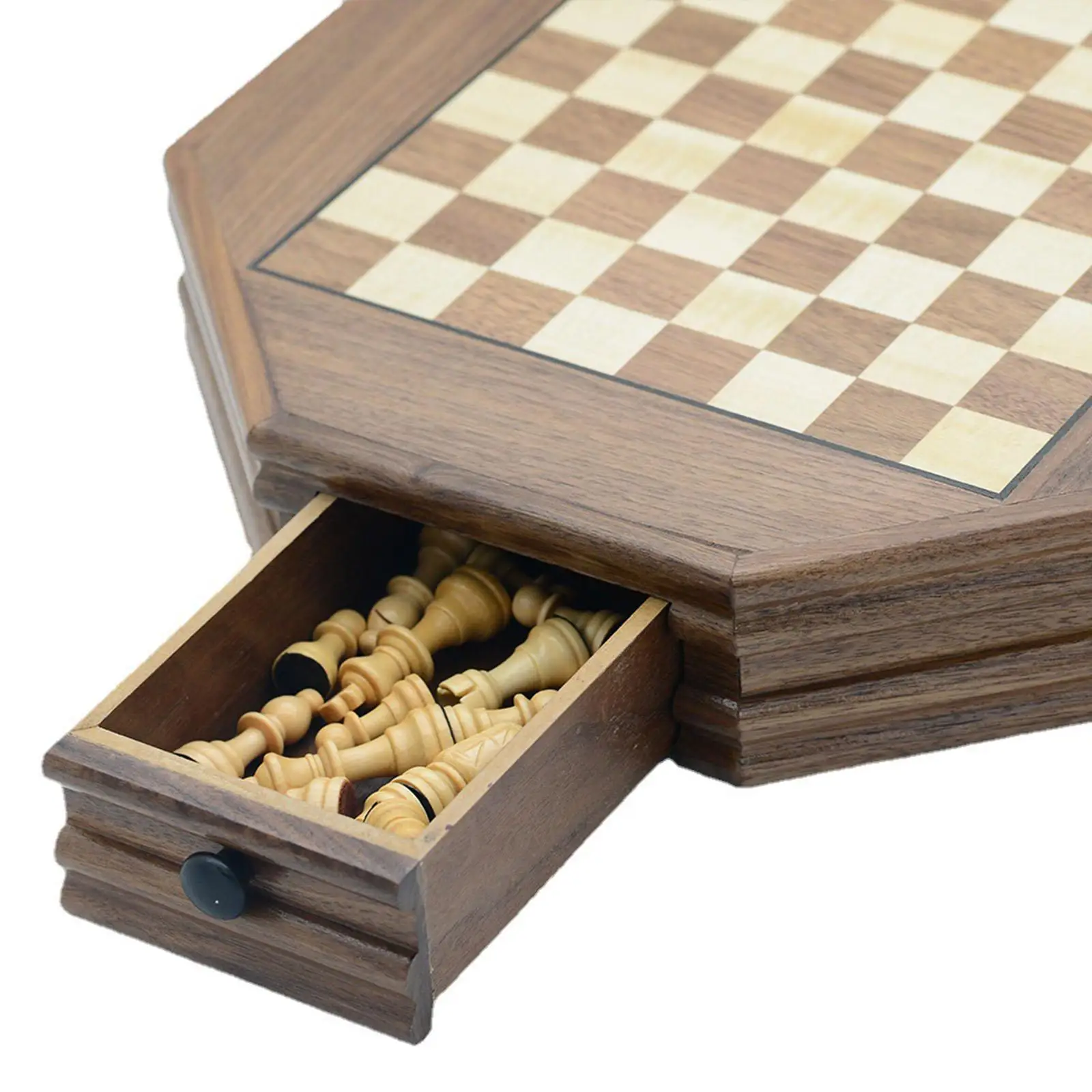 Magnetic Chess Set Collectible Gorgeous Medieval Storage Traditional Chessboard for Outdoor Travel Children Beginner