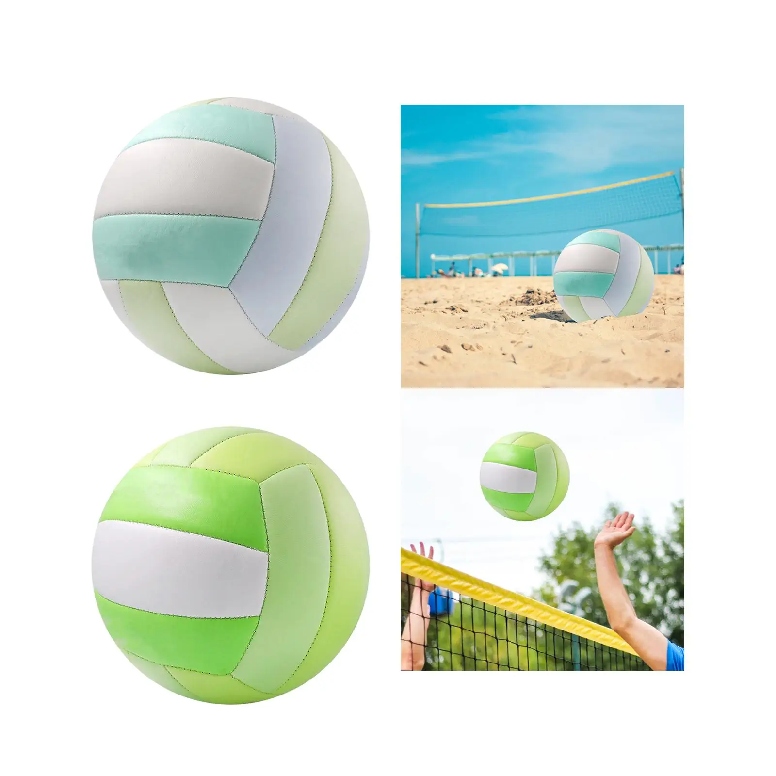 Beach Game Volleyball Pool Training Official Size 5 Volleyball Indoor Volleyball for Teenager Girls Boys Youth Adults Beginners