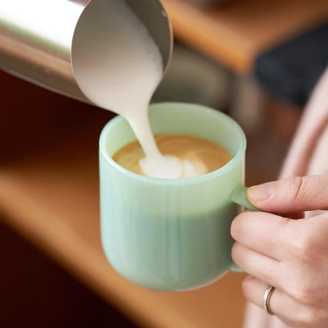 Color Glass Mug Small Tea Cup Coffee Mug Tumbler Cups In Bulk Heat