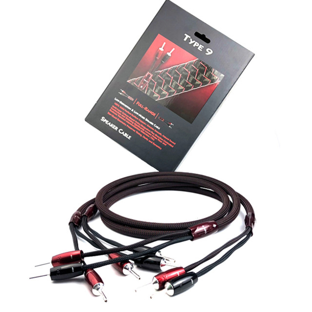 Cable de altavoz HiFi Tipo 9 + PSC sólido + estrella de cobre-Cable de  altavoz de Audio Quad con sistema de disipación de ruido - AliExpress