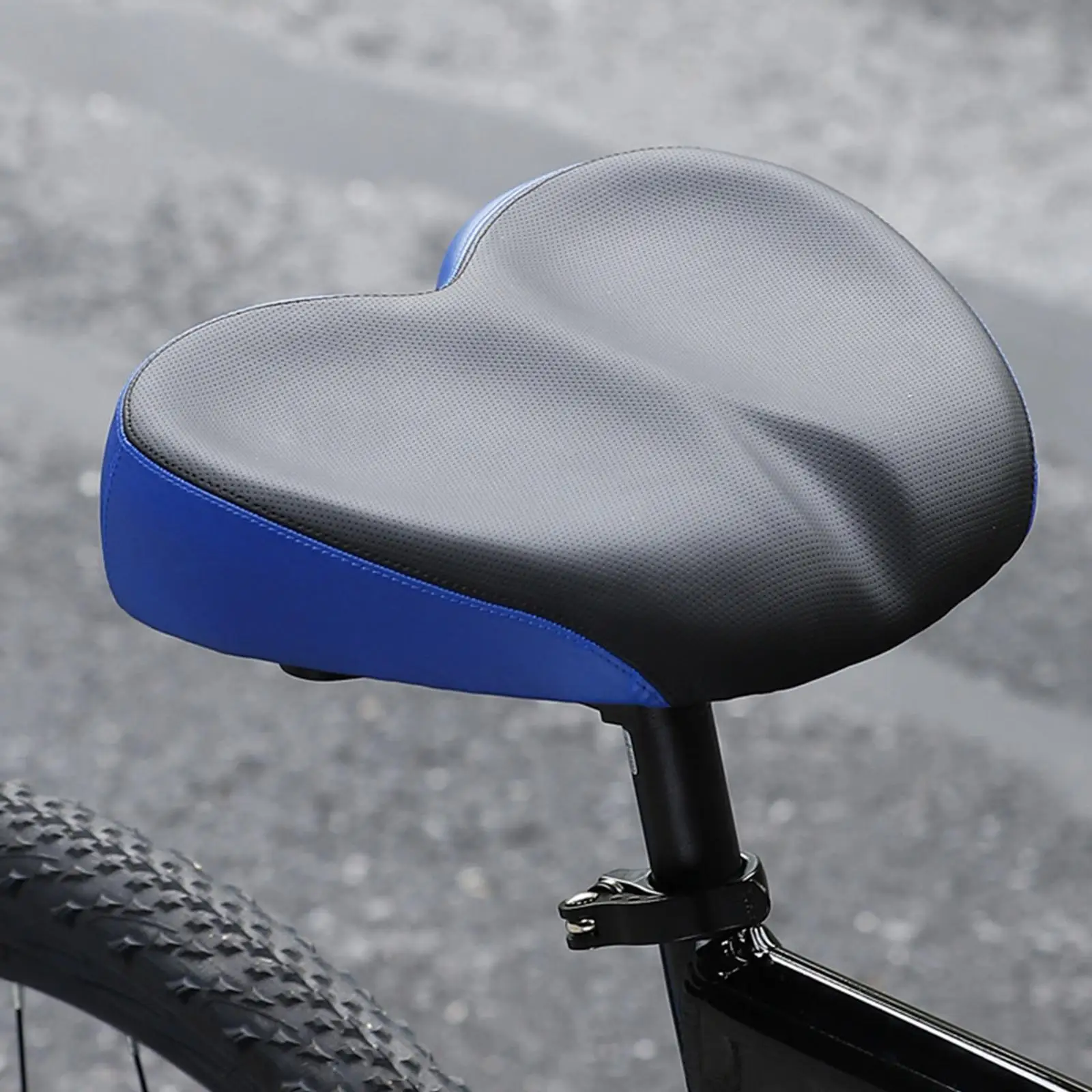 Comfort Bicycle Saddle Breathable No Nose Mountain Shock Absorber Cycling Parts Replacement Waterproof Widen Thicken Men Women