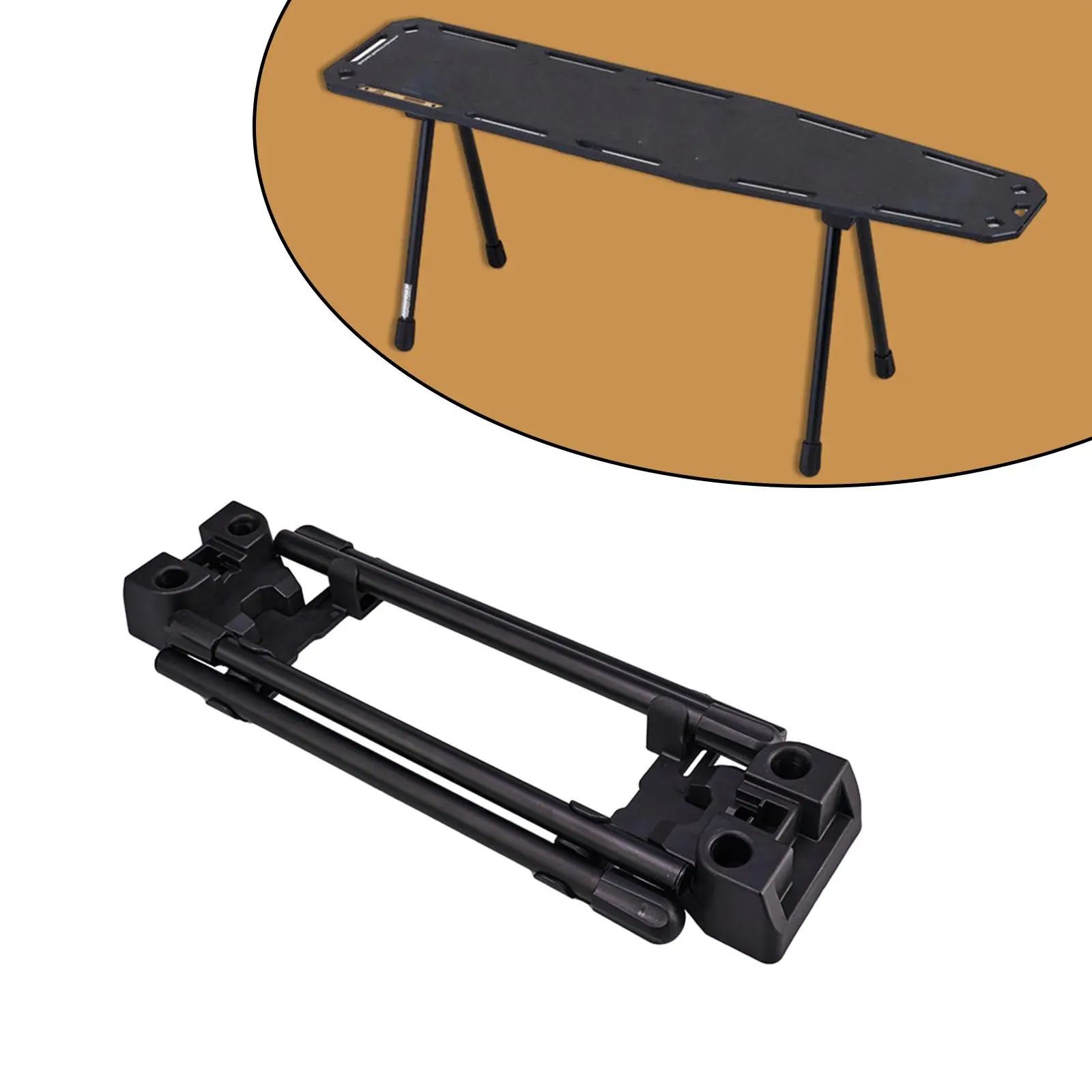 2 Pieces Folding Table Legs Heavy Duty Replacement Furniture Legs for Bench Mini Computer Desk Table Laptop Table Office