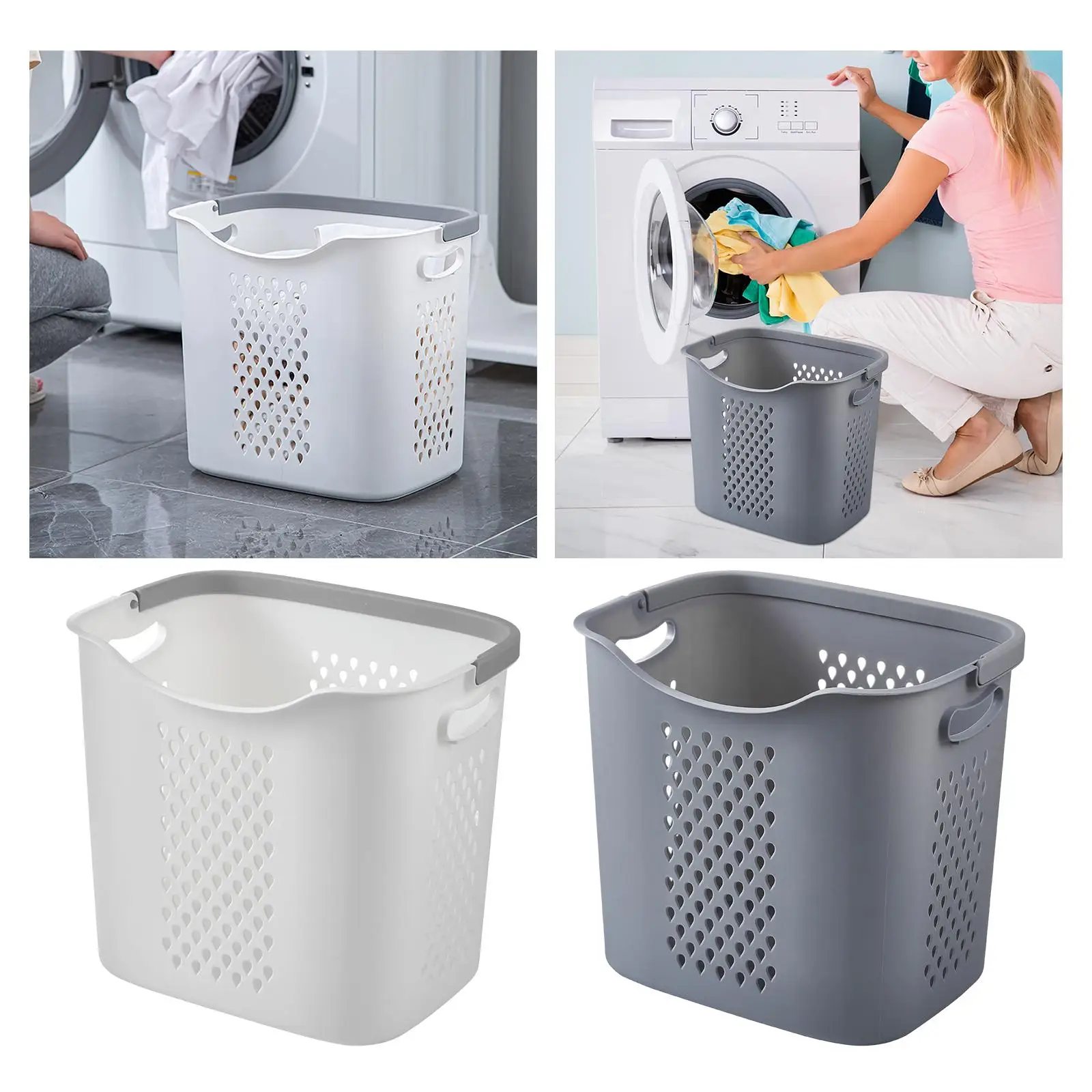 Laundry Basket Clothes Bag Bucket Organizer Storage Bucket for Dirty Clothes