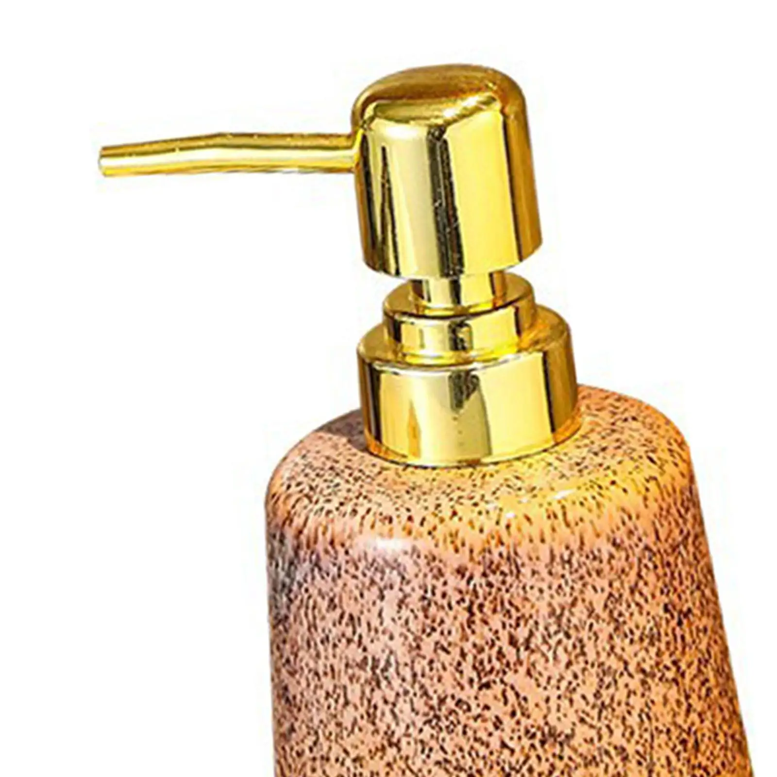 Ceramic Soap Dispenser Vintage Lotion Pump Dispenser Porcelain Shower Gel Dispenser for Bedroom Laundry Kitchen Hotel Decoration