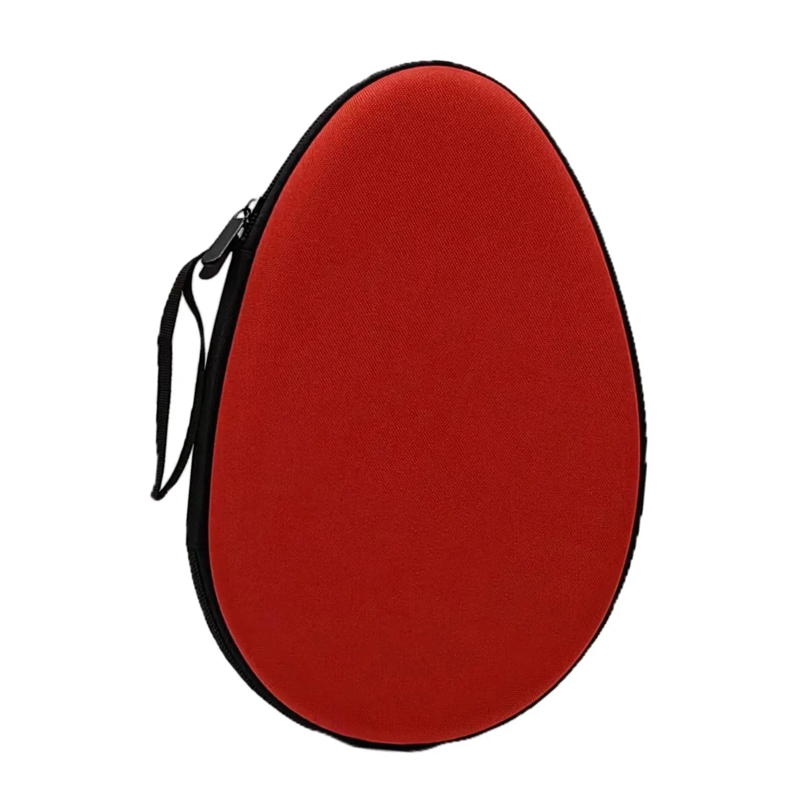 Portable Table Tennis Racket Bag Hard Gourd Reusable Storage Case Wear Resistant Ping Pong Paddle Pocket for Travel Outdoor