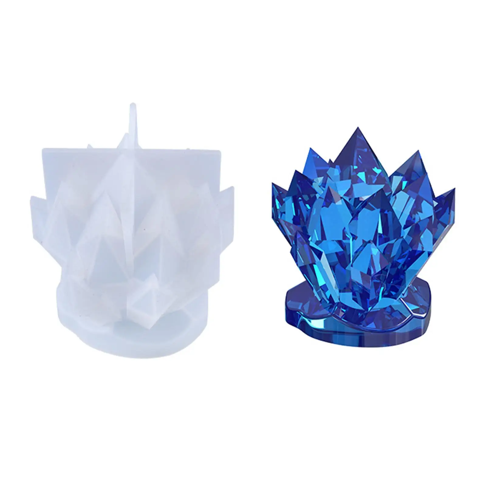 Candle  Casting Resin Flower Cluster Soap Candle Making