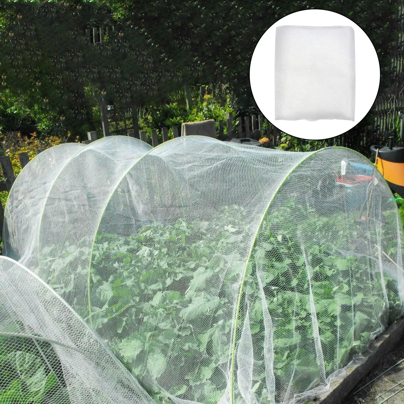Garden Mesh Netting Breathable Reusable Protection Net Row Cover Bird Net for Fruits Vegetables Trees Summer Flowers