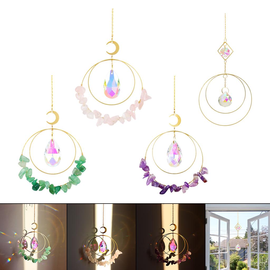 Crystal Chandelier Bead Ball Pendants Hanging  Prisms for Wedding Gift, Indoor Outdoor Decor