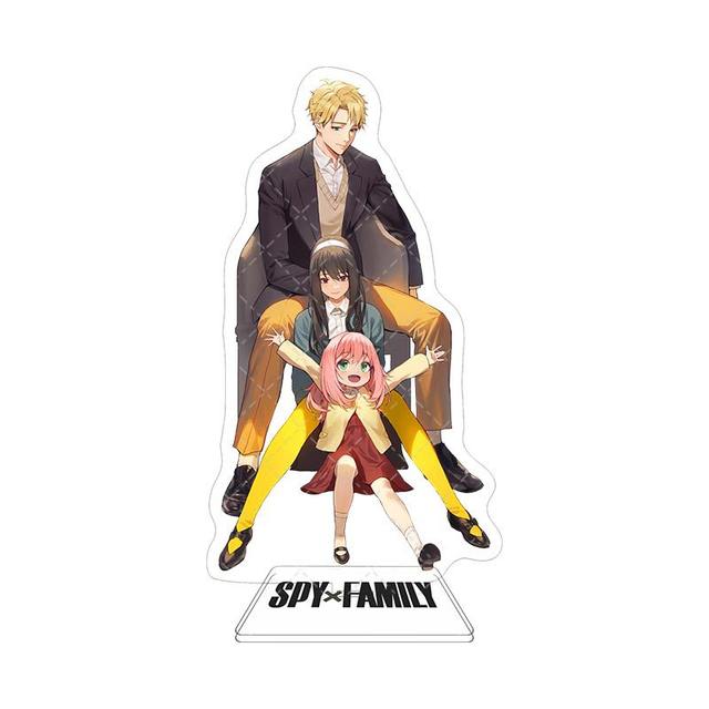 Anime SPY x Family Multi Piece Set Characters Acrylic Stand Figure，Colorful  and Exquisite Character Design for Anime SPY x Family Fans Collection (5.9  in, 3PCS) : Buy Online at Best Price in