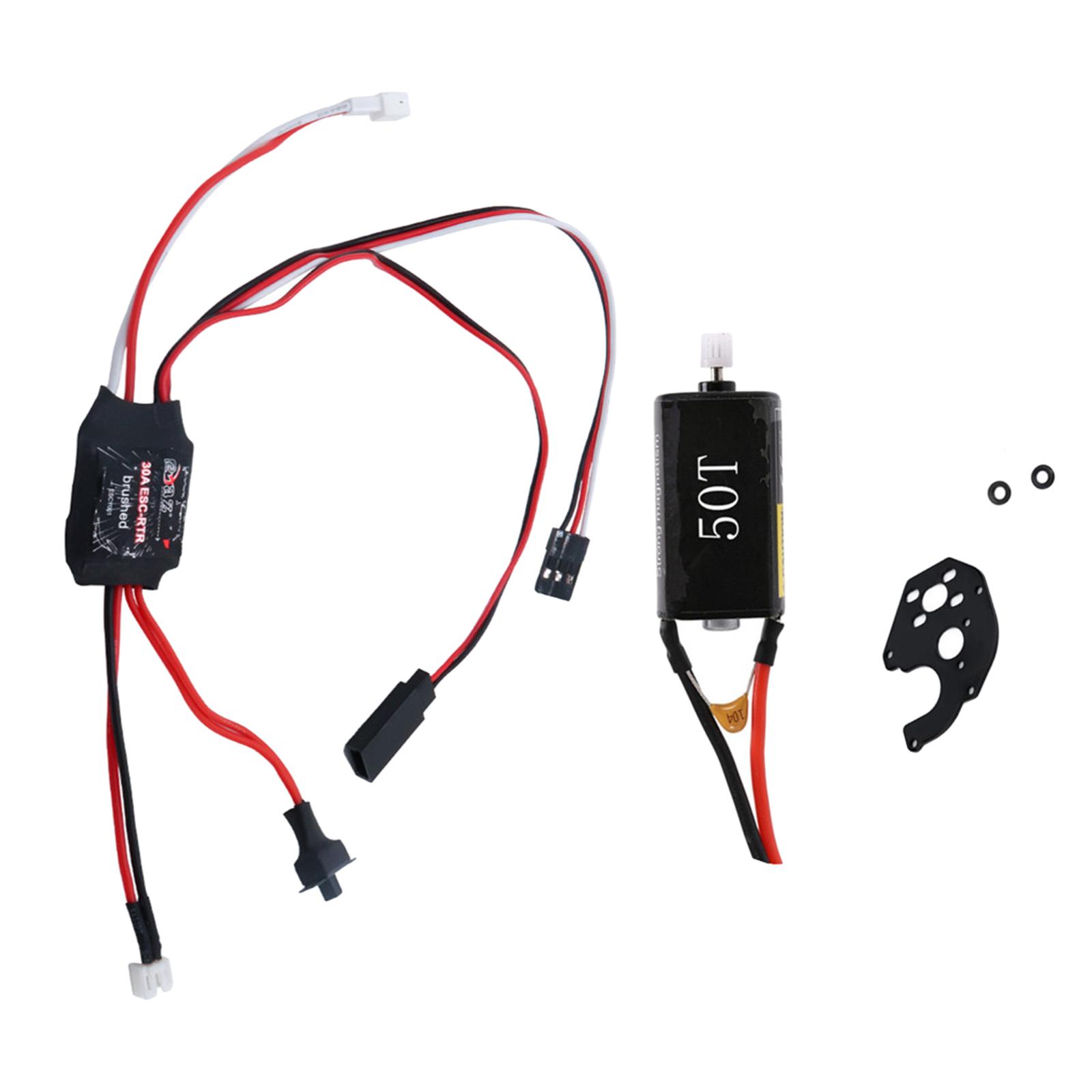 1:24 RC Car 050 Motor with 30A ESC for Axial SCX24 Axi90081 DIY Accessory RC Hobby Car Vehicles Model Buggy