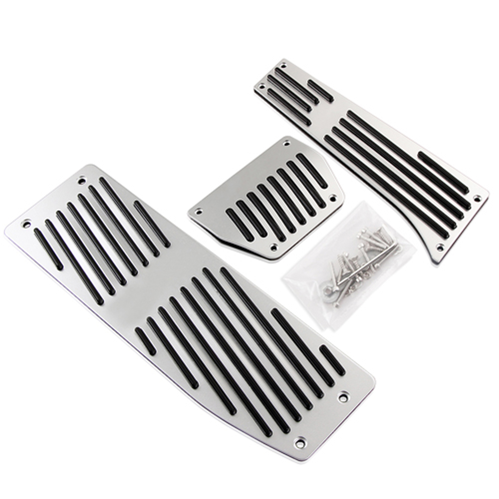 Für BMW 3 5er E30 E32 E34 E36 E38 E39 E46 E87 E90 E91 X5 X3 Z3 Fußstütze Kraftstoff Bremse Gas Pedal Pads Abdeckungen Auto Zubehör – Detail 10