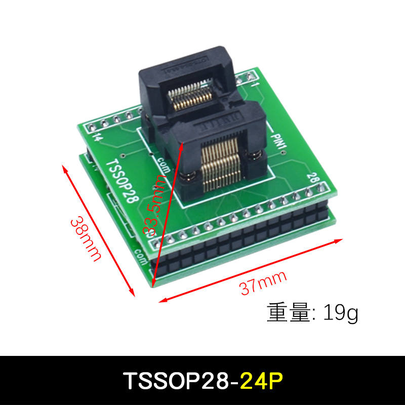 de teste de assento ardente sop16 sop28 tssop28 dip