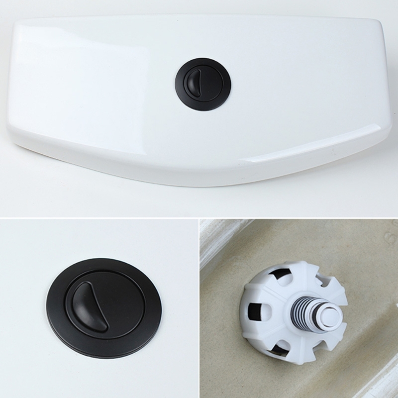 Description Picture 5 of itemToilet Double Push Flushing Button Round Toilet Push Button Toilet Accessories