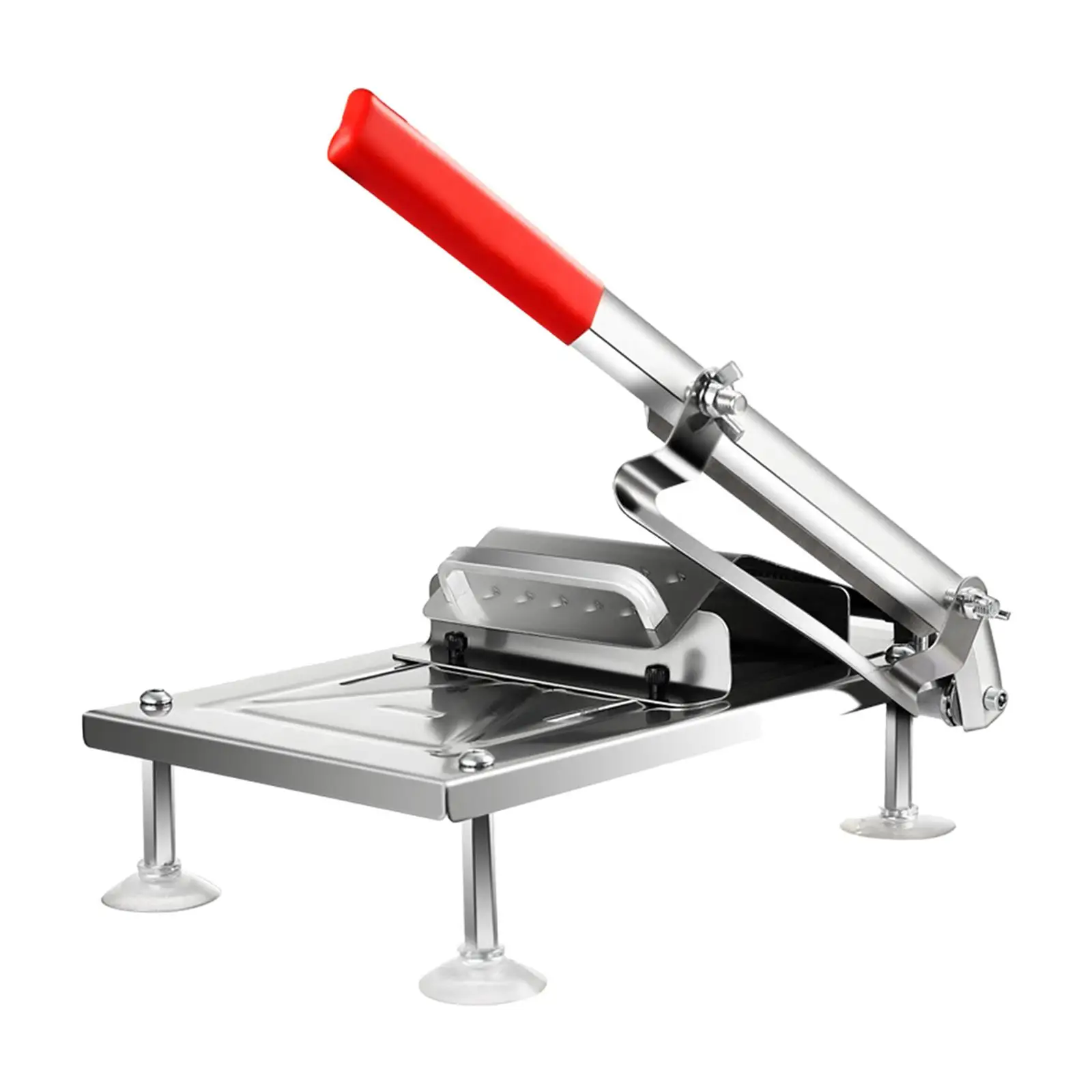 Manual Frozen Meat Slicer Beef Mutton Roll Slicing Machine Stainless Steel Food Slicer for Restaurant Shabu Commercial Cooking