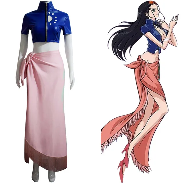 Anime Cosplay Costume Dress Outfits Nico Robin Cosplay Custom