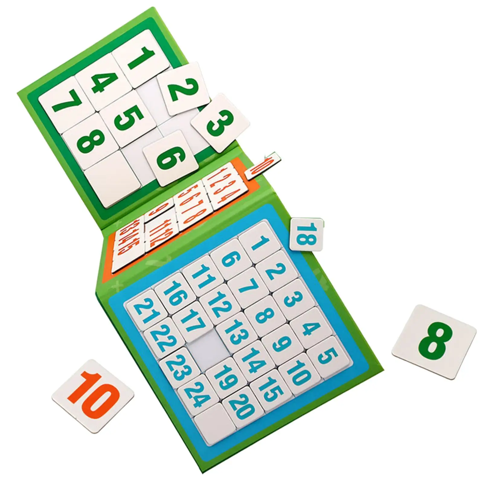 Digital Slide Jigsaw  Children Number Puzzles Toy Brain Teaser