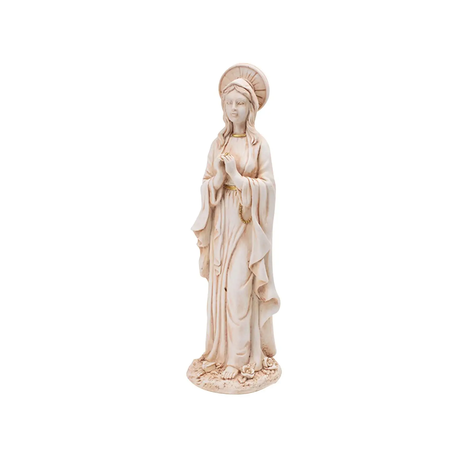 Virgin Mother Mary Statue Christian Decorative for Wedding Home Collectible