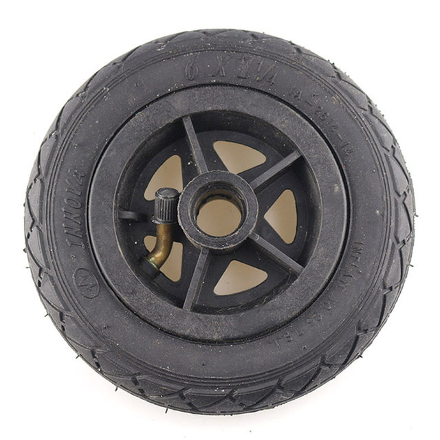 福袋 公式 solid tire 1/4 6x1 inch 6 / surf small for wheel Inflation Tires