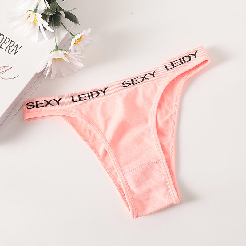 OllyMurs Women Ribbed Low Rise Thong Panties Additional Image 2