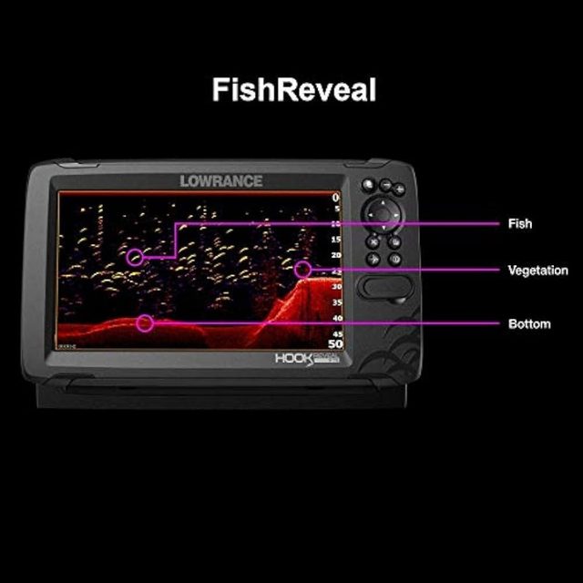 Lowrance Hook Reveal 5 Inch Fish Finders with Transducer, Plus Optional  Preloaded Maps - AliExpress