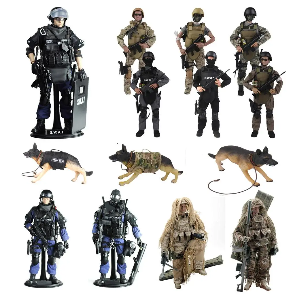 1:6 Mini SWAT Combat S.D.U Armee Actionfigur Soldat Figur Spielzeug 