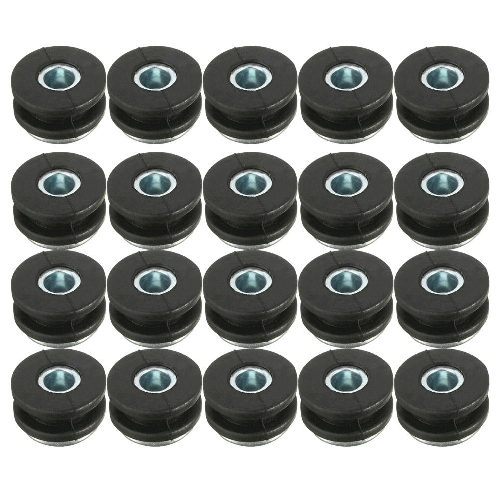 20 Motorcycle Rubber Grommets Bolts Kit Replacement for   Fairing