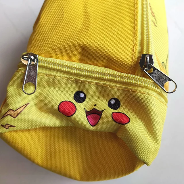 Anime Pokemon Pikachu New Children's Portable Lunch Box bag Snack milk  Fruit Storage Bag Creative Double-layer Student lunch Bag