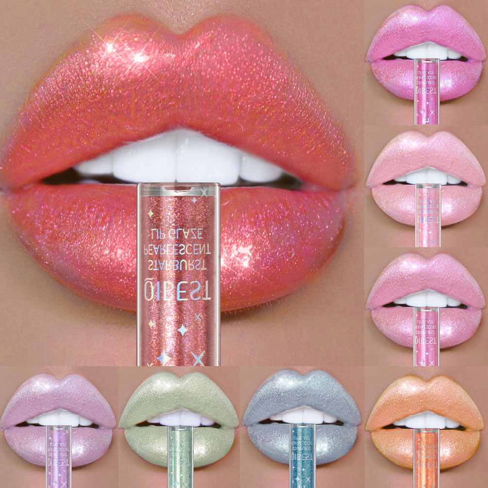 Best of QIBEST Diamond Shiny Lip Gloss Moisturizing Long Lasting Waterproof Glitter Lipstick Lips Makeup Crystal Lip Tint Blam Cosmetic Reviews & Tips