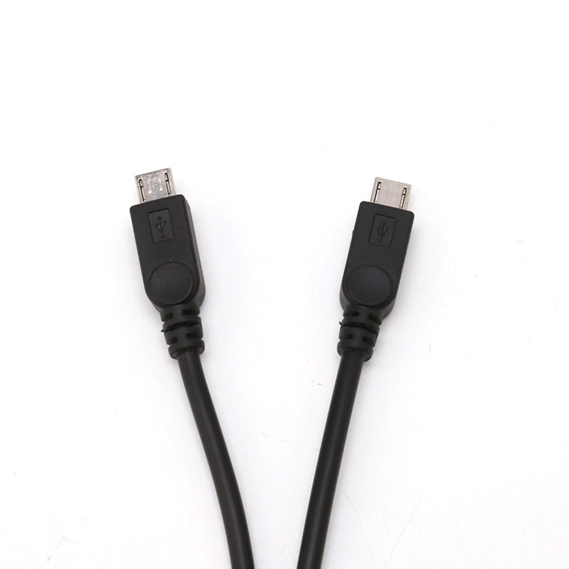 38cm tragbares USB-Stecker Universal Micro USB Dual-Stecker Y Adapter Splitter Kabel – Detail 7