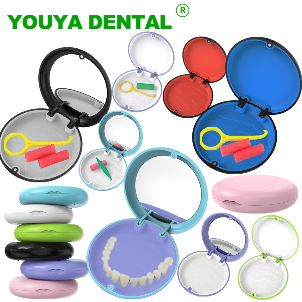 Best of Retainer Case Orthodontic Organizer Box Dental Appliance Supplies Denture Fake Teeth Mouth Guard Container Denture Storage Box Reviews & Tips