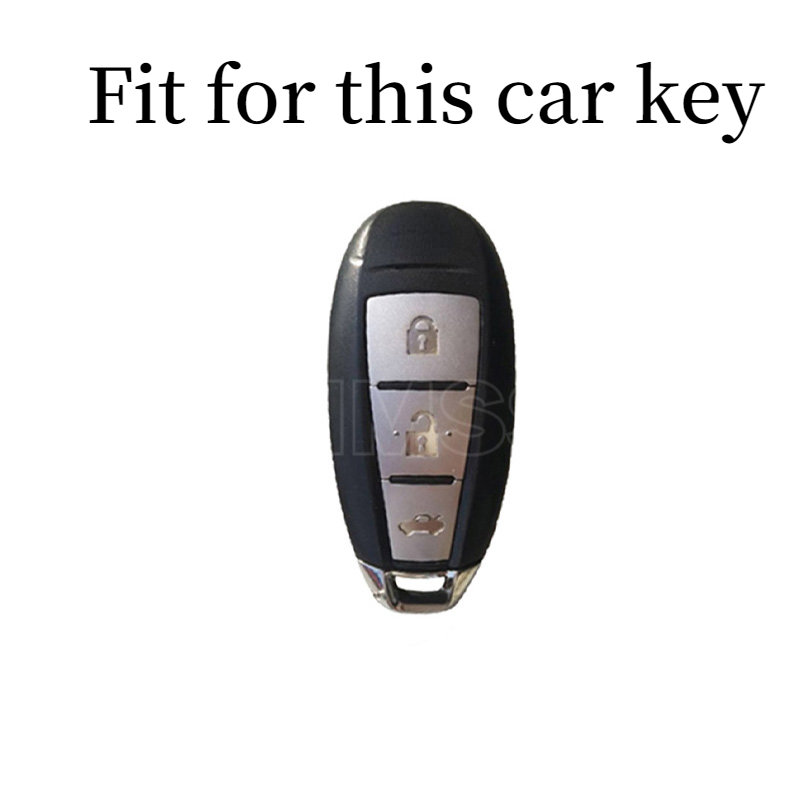3 Button Leather Car Remote Key Shell Cover Case for Suzuki Vitara Swift Ignis Kizashi SX4 Baleno Ertiga 2016 2017 2018 2019 - S419e3de20523498db3353fde7f0f5757U