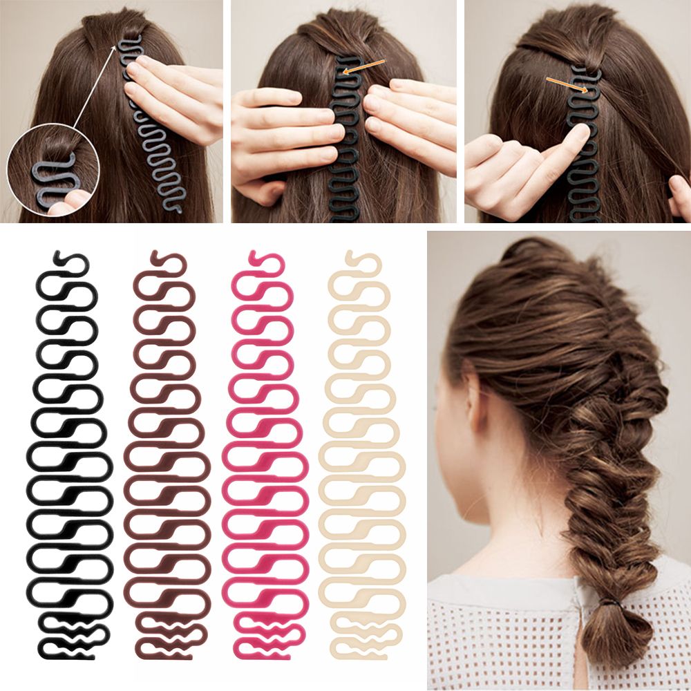 Best of 3 Colors Women DIY Home&amp;Living Hair Styling Tool Accessories Twist Magic Hair Braiding Reviews & Tips