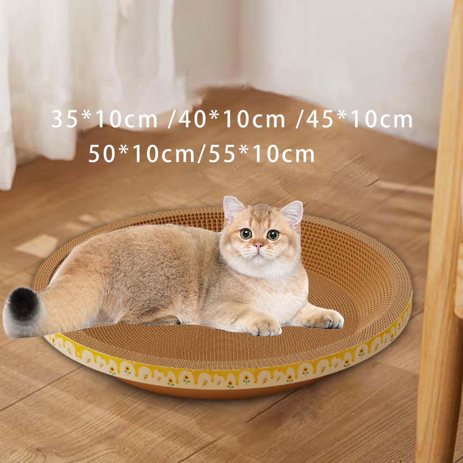 Cat Scratcher Pad Protect Furniture Grinding Claw Pet Cats Sleeping Bed for Kitty Kitten Small Medium Large Cats Indoor Cats