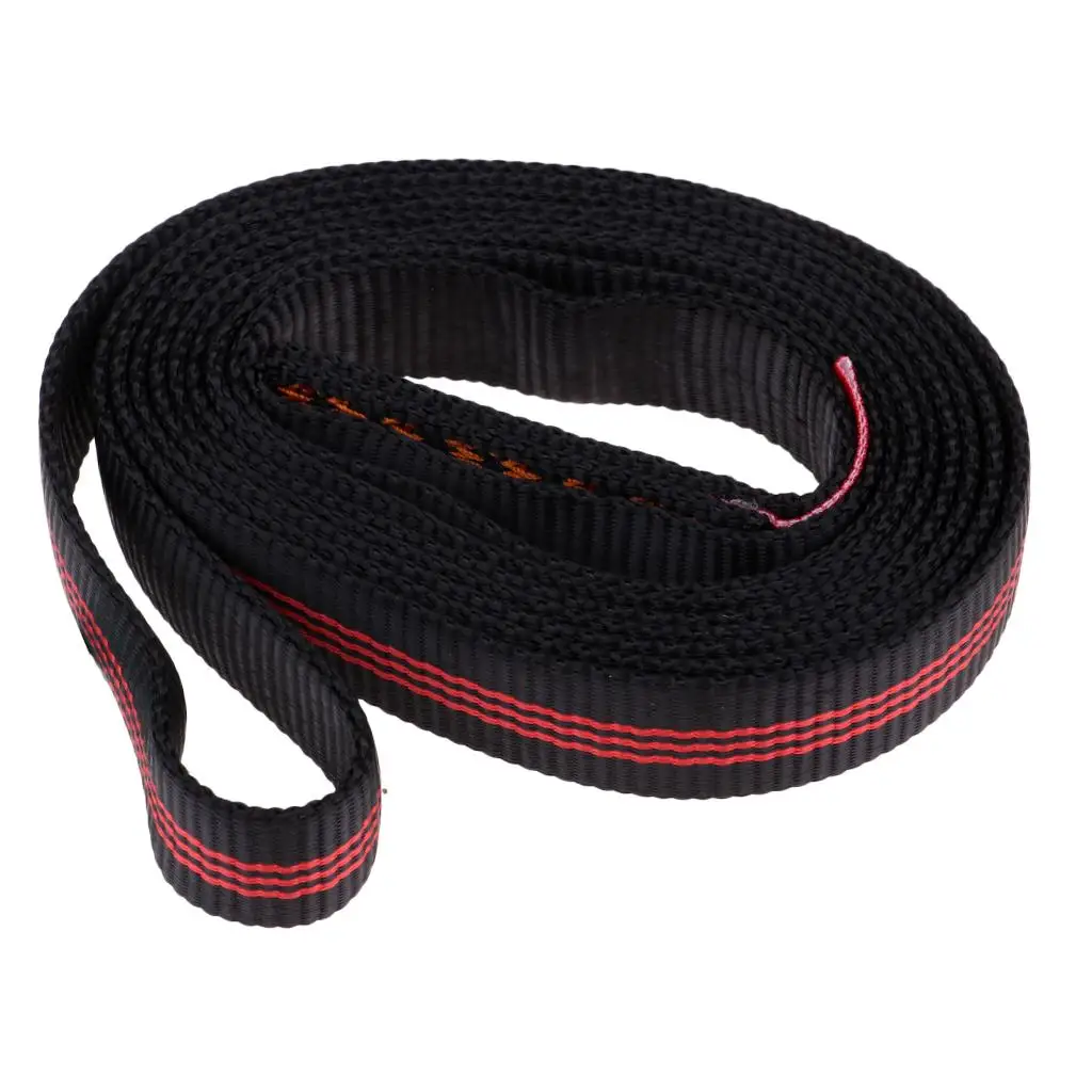 Polyester Climbing Bearing Strap Flat Belt Outdoor Rope Webbing Strap