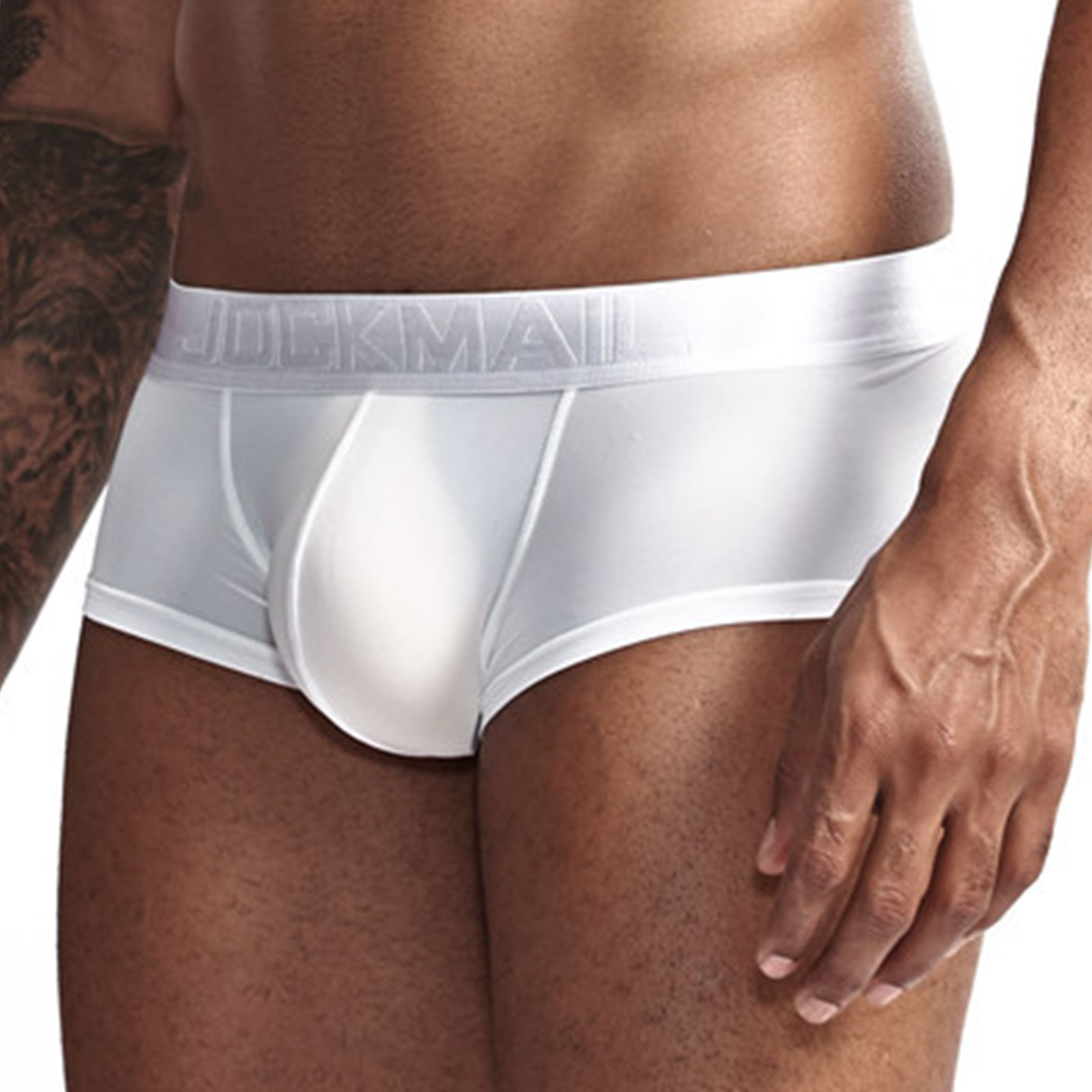 Title 18, JOCKMAIL – boxer en soie glacée pour hommes, so...