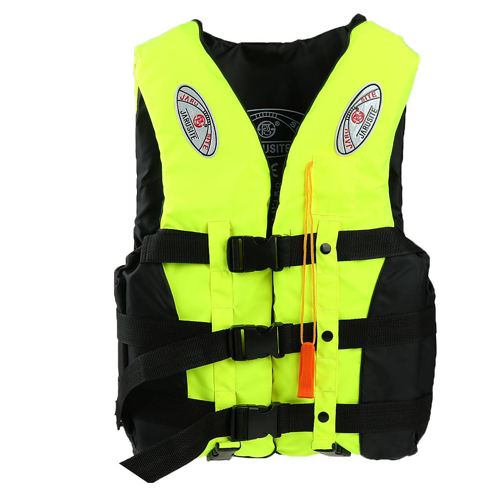 Kids Adult Swimming Sailing PFD  Lifesaving Vest+ Emergency Whist