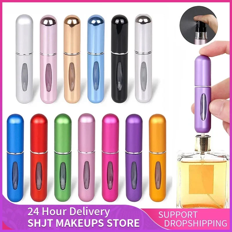 Best of 5ml / 8ml Perfume Refill Bottle Rechargeable Perfume Dispenser Mini Refillable Spray Jar Pump Empty Cosmetic Atomizer For Travel Reviews & Tips