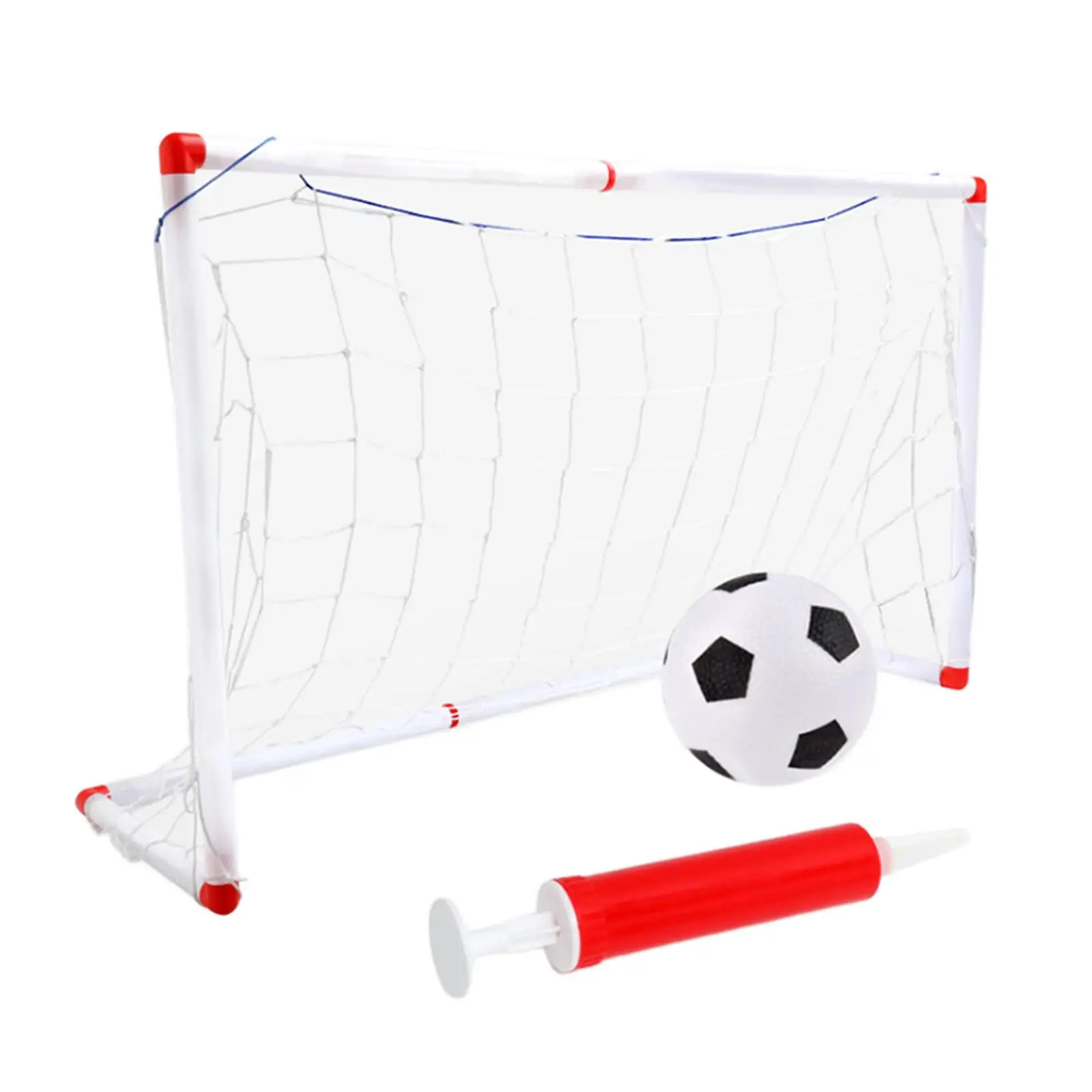 Indoor Outdoor Soccer Football Goal Post Sports Toys Easy to Disassemble Lawn Activities Increase Childhood Fun Portable
