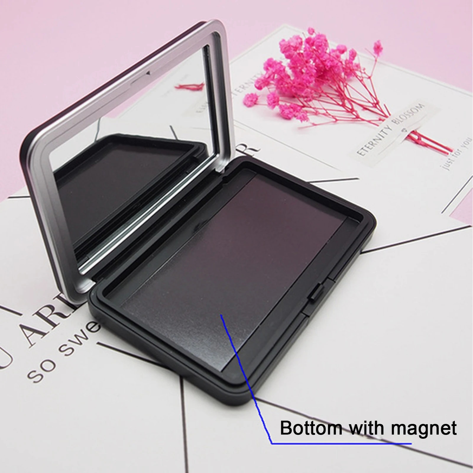 Best of 1Pc Matte Black Empty Magnetic Cosmetics Palette Eyeshadow Blusher DIY Beauty Makeup Box Glitter Makeup Dispensing Vacia Box Reviews & Tips