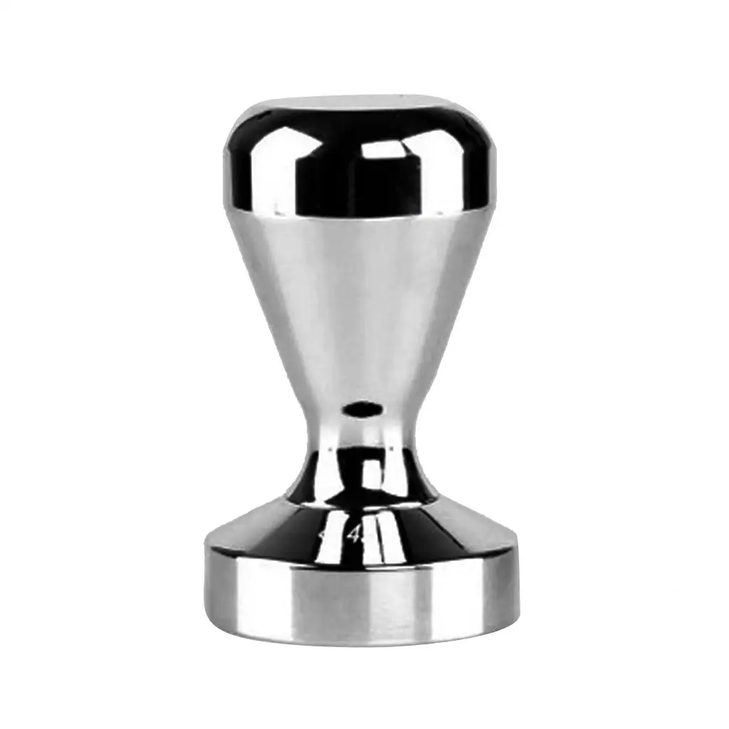 Stainless Steel Coffee Tamper Barista Espresso Tamper Coffee Bean Powder Press -51mm Base