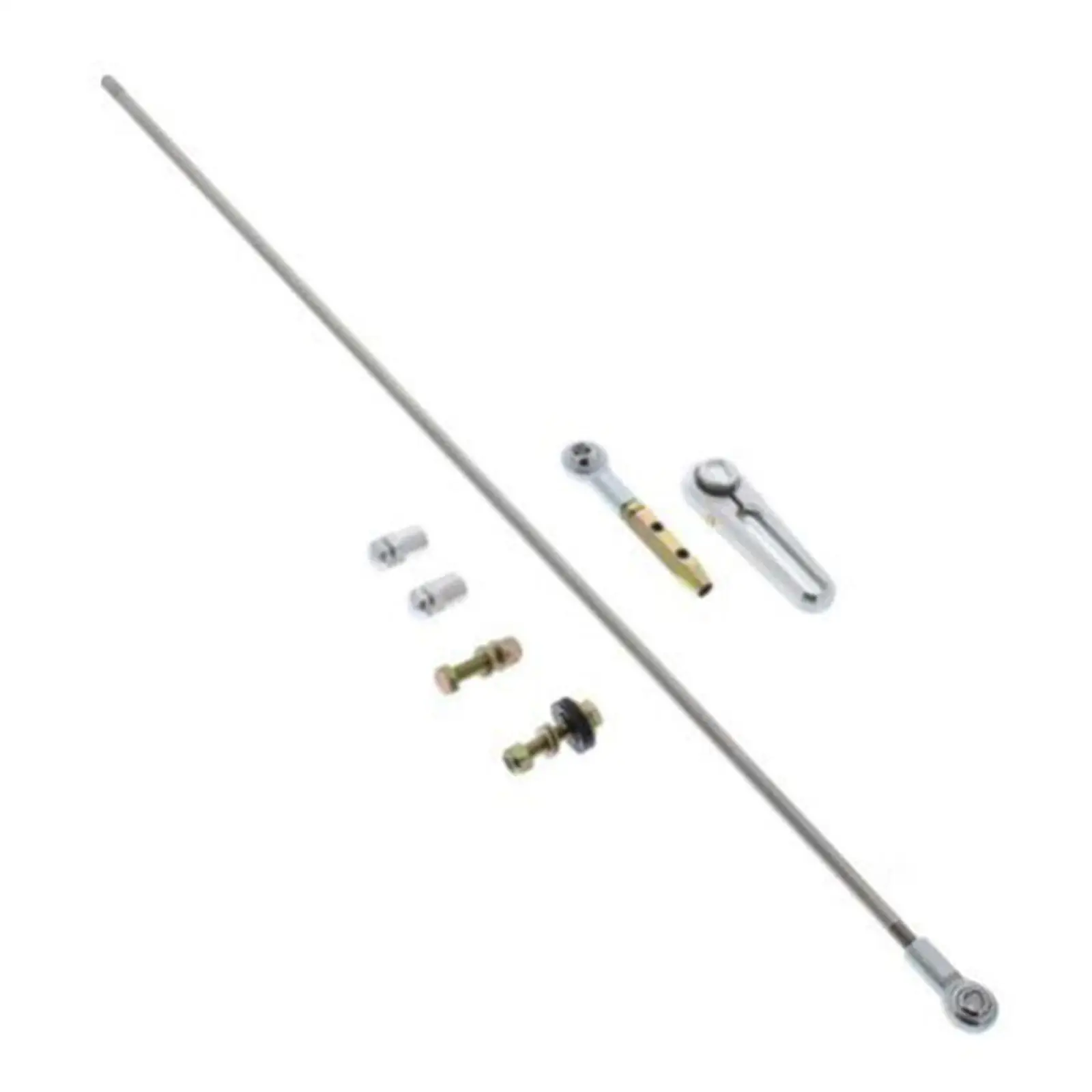 Transmission Shift Linkage Kit Adjustable Spare Parts Durable Easy to Mount Automotive Accessory Replaces for GM 700R4 4L60