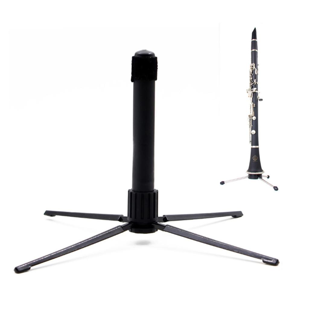 Foldable Flute Clarinet Compact Stand Holder Portable for Flute Clarinet