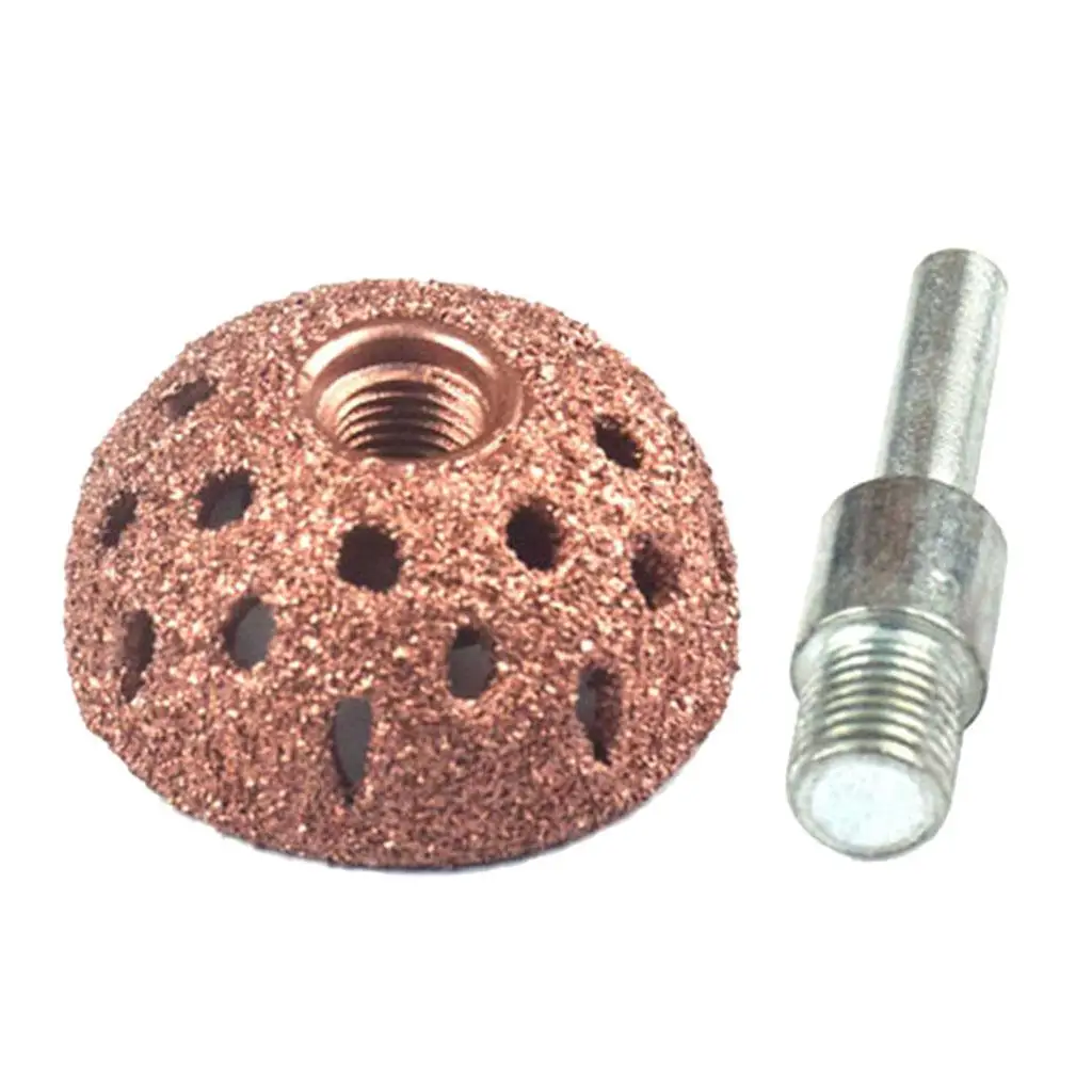 38mm Car SUV Bike Coarse Hemispherical Grinding Wound Machine Head Adapter