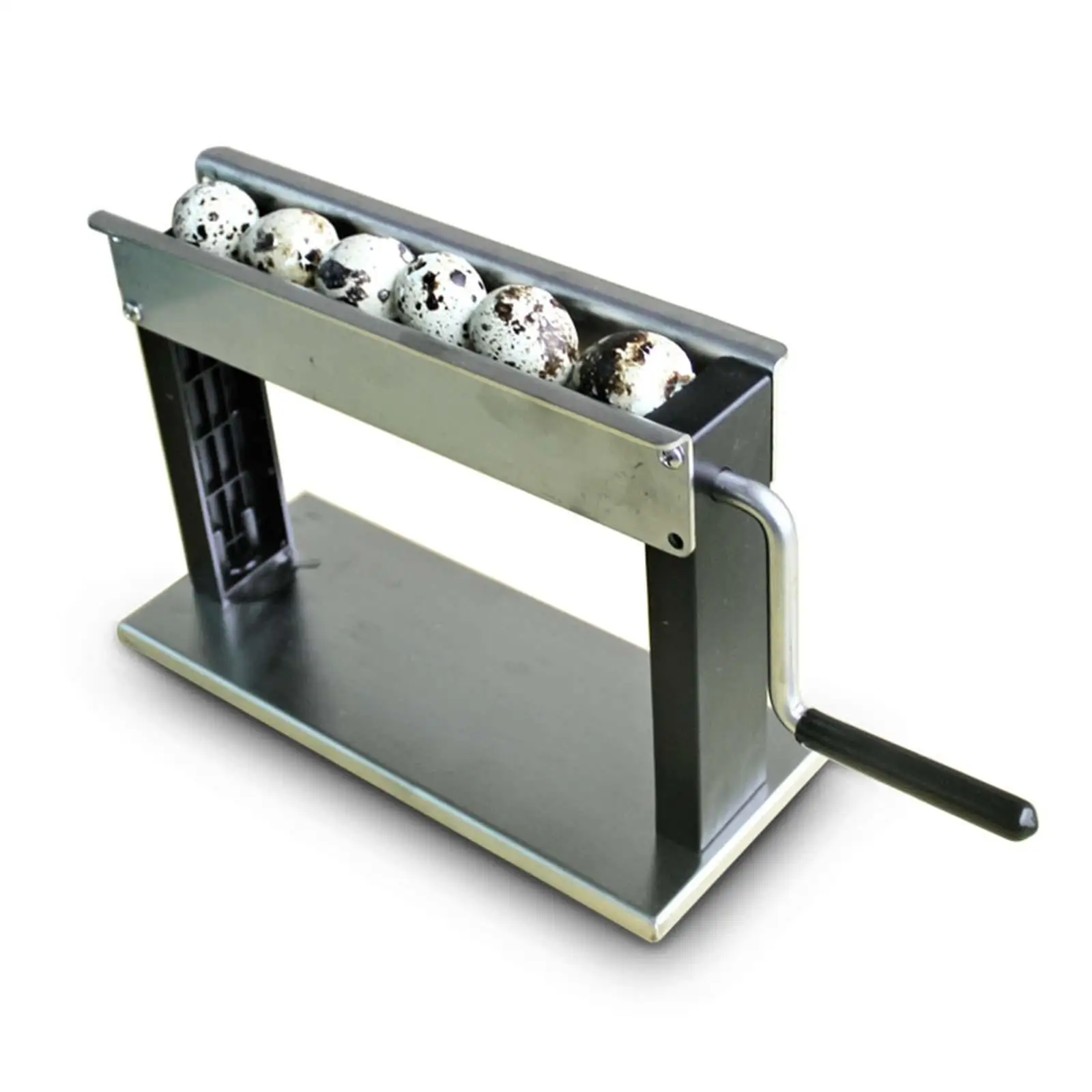 Quail Egg Peeler Machine Convenient Peeler Manual Quail Egg Peeler Quail Egg Peeler Sheller Metal for Kitchen Hard Boiled Eggs